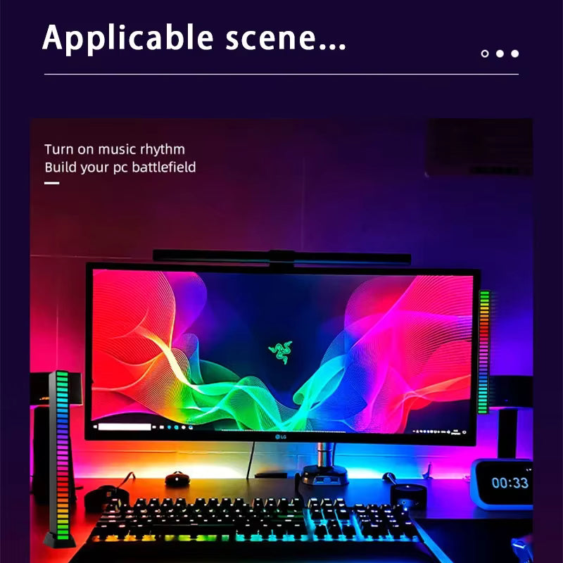 RGB LED Controller Light Bar for Gaming Setup