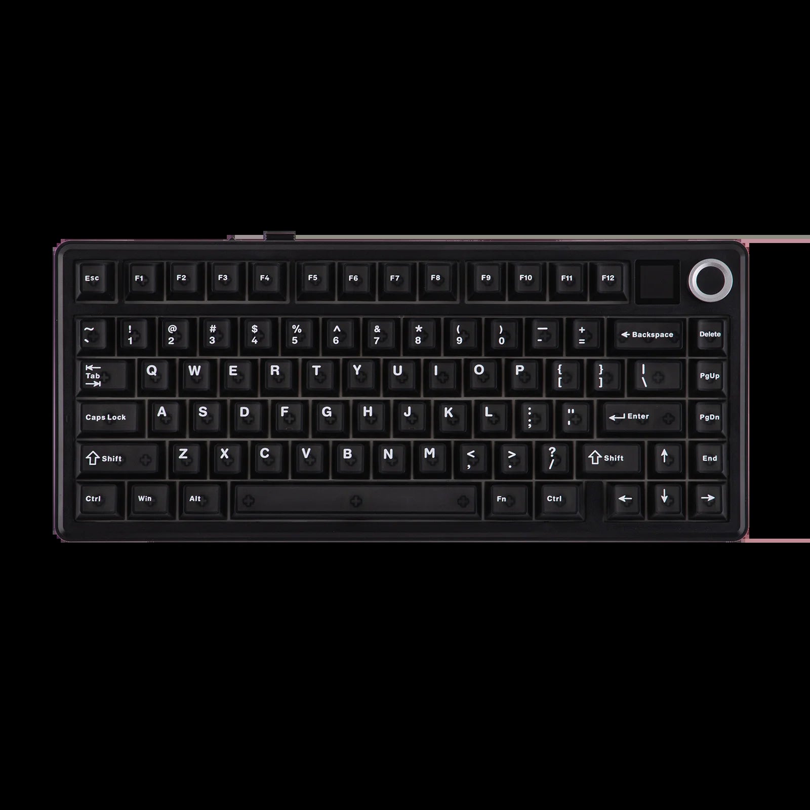 EPOMAKER X AULA F75 MAX Compact 75% ANSI Layout Wired/Bluetooth/2.4Ghz Wireless Mechanical Keyboard with TFT Screen and a Knob