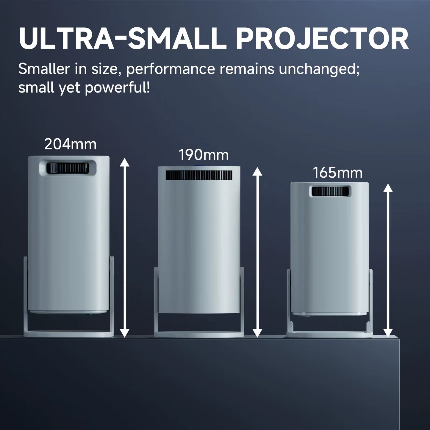 P30PRO Android 14 Smart Mini Projector Wifi6 BT 5.0 Supports 4K 1280 * 720P Supports Screen Mirroring Home Theater Projector