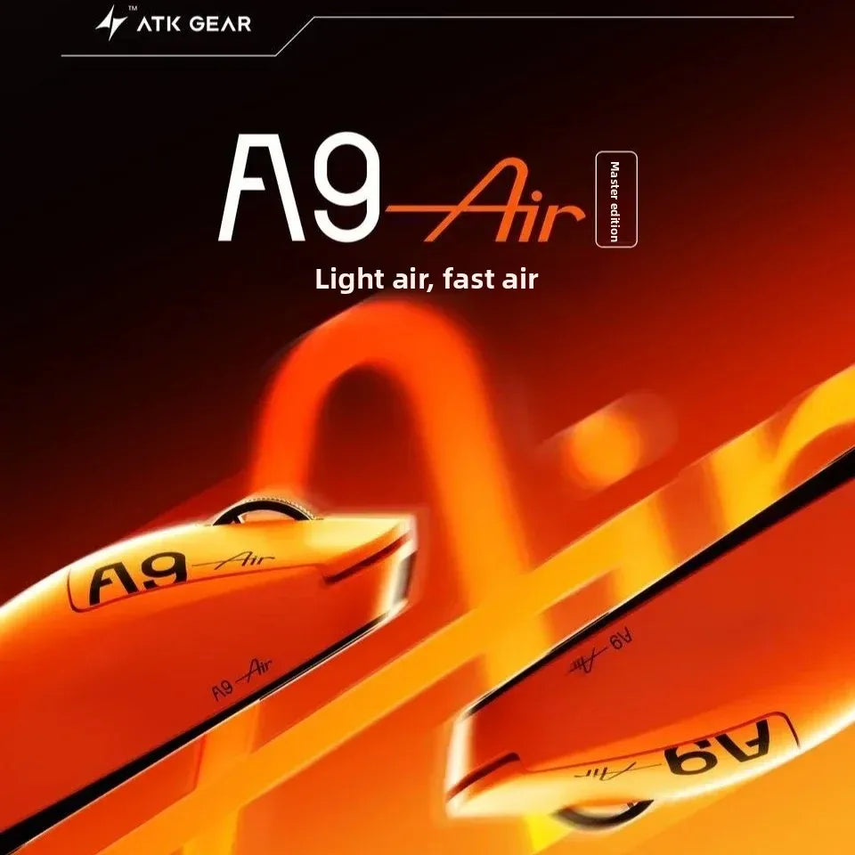 New ATK A9 Air Ultimate Gaming Mouse Wireless Bluetooth Lightweight PAW3950 Ultra Dual 8K Esports Mouse FPS Gaming Accessories