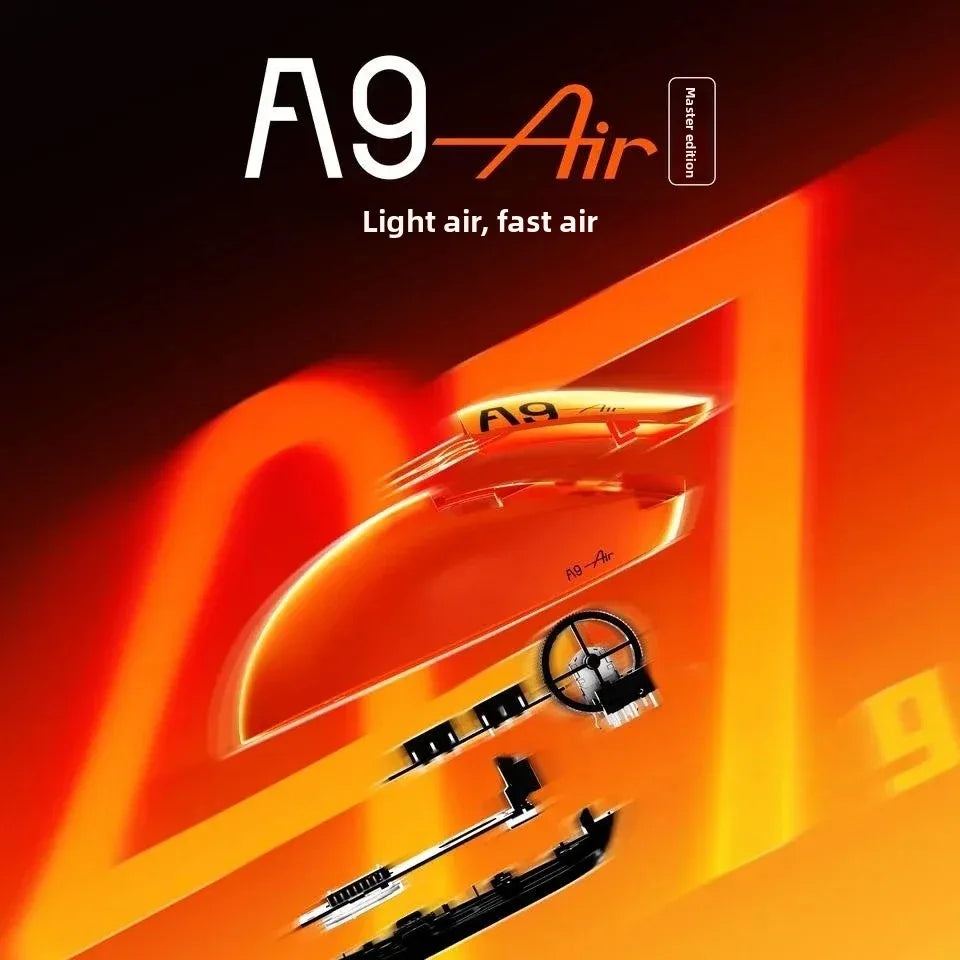 New ATK A9 Air Ultimate Gaming Mouse Wireless Bluetooth Lightweight PAW3950 Ultra Dual 8K Esports Mouse FPS Gaming Accessories