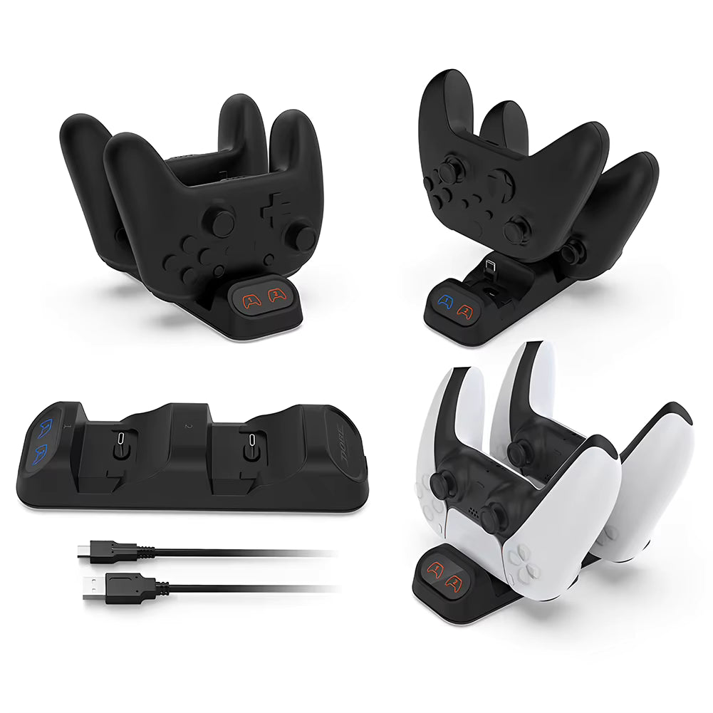 Dual Controller Charging Dock – PS5 / Xbox