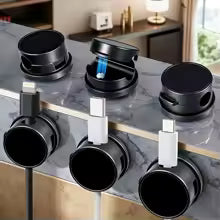 Gaming Desk Cable Management Clip Set