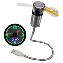 Mini USB Desk Fan for Gaming Setup