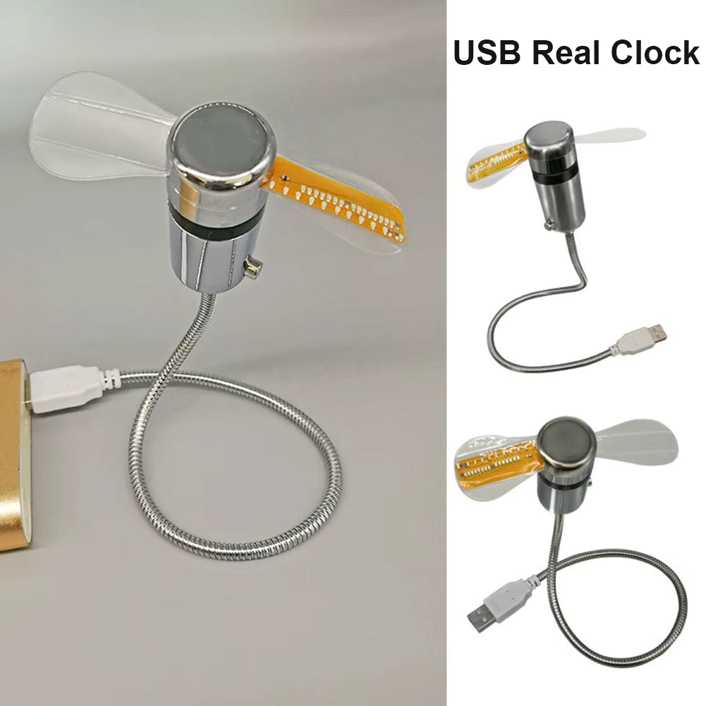 Mini USB Desk Fan for Gaming Setup