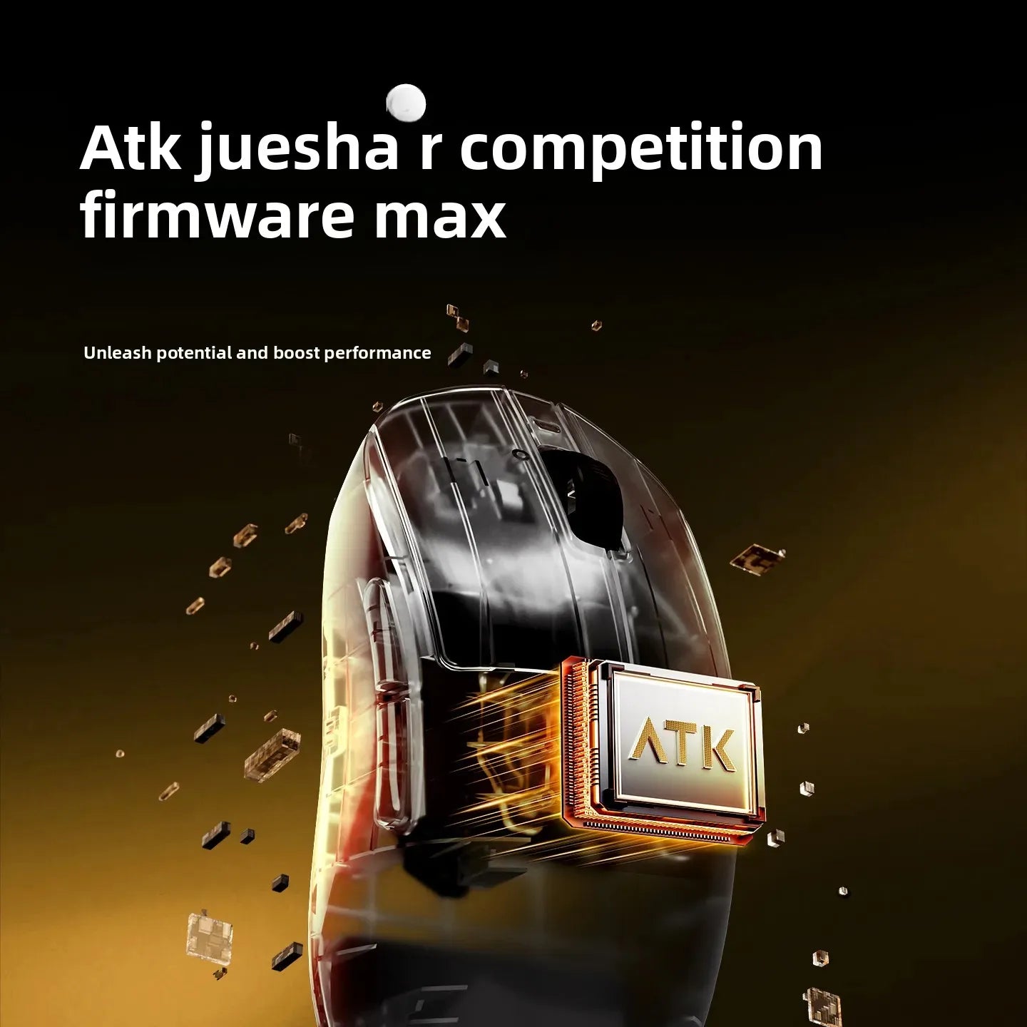 ATK A9 Ultimate/A9 Air Ultimate/A9 Ultra Max Ergonomic Gaming E-Sports Wireless Mouse PAW3950 Sensor PC Laptop FPS Gamer Mouse